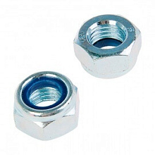 Гайка самоконтрящаяся Tech-Krep DIN985 c нейлоновым кольцом М4