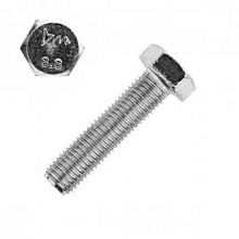 Болт с шестигранной головкой Tech-Krep DIN933 оцинкованный М10х90