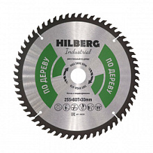 Диск пильный Hilberg Industrial HW256 по дереву 60 зубьев 255х30 мм