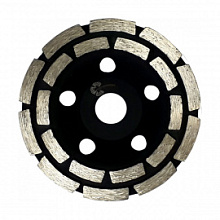 Чашка алмазная шлифовальная Trio-Diamond Segment Pro TCW260  двухрядная 125 мм