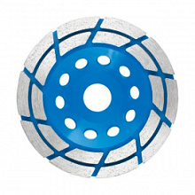 Чашка алмазная шлифовальная Барс двухрядная 125 мм