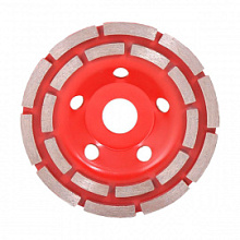 Чашка алмазная шлифовальная Trio-Diamond Segment TCW153  двухрядная 125 мм