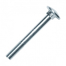 Болт мебельный Tech-Krep DIN603 с полукруглой головкой М10х100 мм