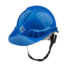 Каска защитная Зубр Профессионал храповый механизм, синяя