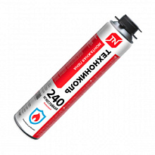 Пена монтажная ТехноНИКОЛЬ 240 Professional профессиональная огнестойкая 1000 мл