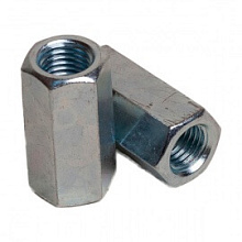 Гайка соединительная Tech-Krep DIN6334 оцинкованная М20