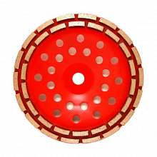 Чашка алмазная шлифовальная Trio-Diamond Segment TCW257  двухрядная 230 мм