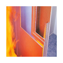 Плита гипсовая Knauf-Fireboard негорючая 2500х1200х12.5 мм