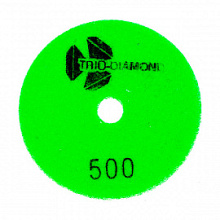 Круг алмазный шлифовальный Trio-Diamond гибкий № 500 мокрая шлифовка 125 мм