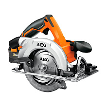 Пила дисковая аккумуляторная AEG BKS 18-0, 18 В, 165 мм