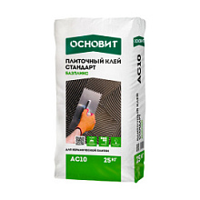 Клей плиточный Основит Базпликс АС10 стандарт 25 кг