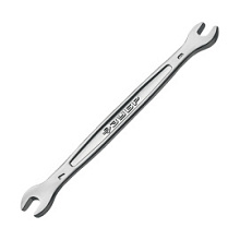 Ключ рожковый Зубр матовый хром 6х7 мм