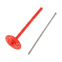 Дюбель  для теплоизоляции Tech-Krep IZМ с металлическим гвоздем 10х200 мм