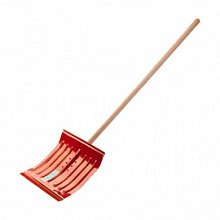 Лопата снеговая Сибин ЛС-430 с деревянным черенком 430 мм