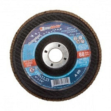 Круг шлифовальный лепестковый Луга торцевой, зерно P60, 150 мм