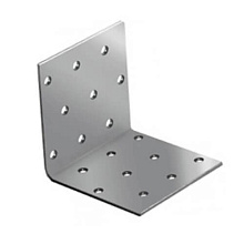 Уголок крепежный равносторонний широкий KUR-40х400 толщина 2 мм