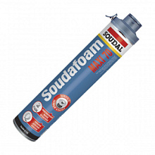 Пена монтажная Soudal Soudafoam Maxi 70 Click & Fix профессиональная 870 мл