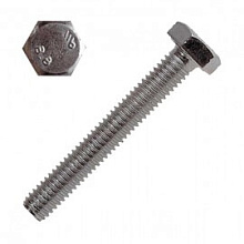 Болт с шестигранной головкой Tech-Krep DIN933 оцинкованный М12х130