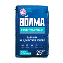 Ровнитель для пола Волма Ровнитель грубый цементный базовый 25 кг