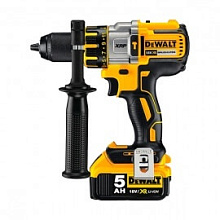 Дрель аккумуляторная DeWALT DCD995P2 ударная, 18 В, 5,0 Ач