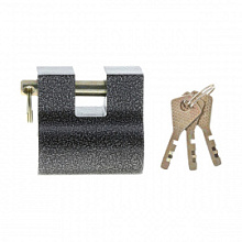 Замок навесной Сибртех ЗН2-8 чугунный корпус 60 мм