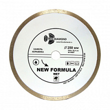 Диск алмазный Trio-Diamond Wet W407 сплошной 250 мм