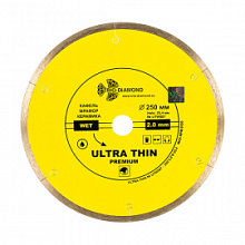 Диск алмазный Trio-Diamond Wet UTW507 ультра тонкий, сплошной 250 мм