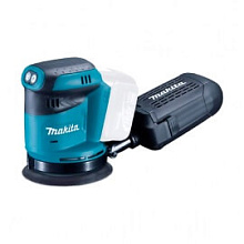 Шлифовальная машина аккумуляторная Makita BBO140Z эксцентриковая 14.4 В, 125 мм