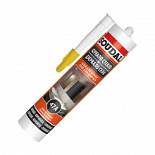 Клей монтажный Soudal 47А каучуковый для зеркал 280 мл
