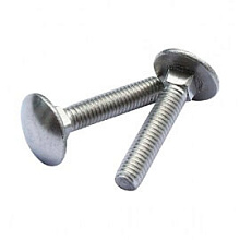 Болт мебельный Tech-Krep DIN603 с полукруглой головкой М10х50 мм