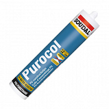 Клей-герметик полиуретановый Soudal Purocol бесцветный 310 мл