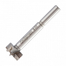 Сверло по дереву Форстнера Сибртех цилиндрический хвостовик 22 мм