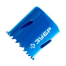 Коронка биметаллическая Зубр по металлу 44 мм