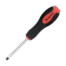 Отвертка шлицевая ударная Matrix двухкомпонентная рукоятка SL 5,0x75 мм