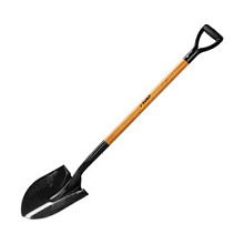 Лопата садовая Зубр Профи-10 с деревянным черенком 1200 мм