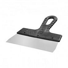 Шпатель фасадный Сибин нержавеющее полотно, пластиковая рукоятка 200 мм