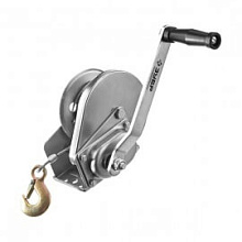 Лебедка барабанная Зубр Профессионал подъемная, тросовая 8 м, 0.5 т