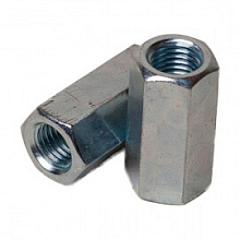 Гайка соединительная Tech-Krep DIN6334 оцинкованная М12