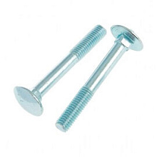 Болт мебельный Tech-Krep DIN603 с полукруглой головкой М10х70 мм