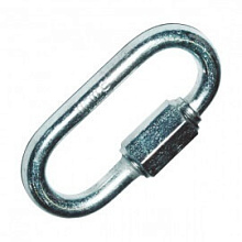 Карабин винтовой с фиксатором Tech-Krep KB оцинкованный 6 мм