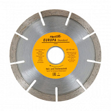 Диск алмазный Sparta EUROPA Standard сегментный 115 мм