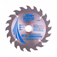 Диск пильный Барс по дереву 20 зубьев 140х20 мм