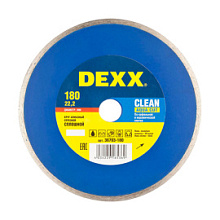 Диск алмазный DEXX сплошной 180 мм