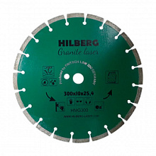 Диск алмазный Hilberg Granite Laser HMG300 сегментный 300 мм