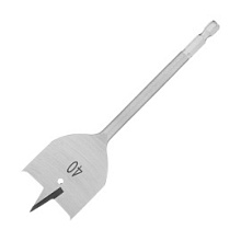 Сверло по дереву перьевое Matrix шестигранный хвостовик 40 мм