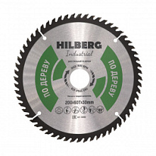 Диск пильный Hilberg Industrial HW202 по дереву 60 зубьев 200х30 мм