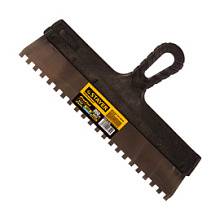 Шпатель зубчатый Stayer ProFlat нержавеющее полотно зуб 8х8 мм, 350 мм