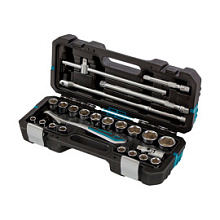 Набор инструментов Gross 24 предметов CrV 1/2"