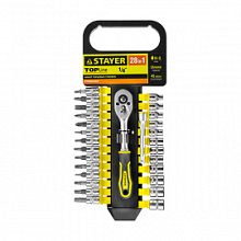 Головки торцевые в наборе Stayer RSS 28S 28 предметов