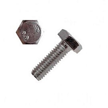 Болт с шестигранной головкой Tech-Krep DIN933 оцинкованный М10х30